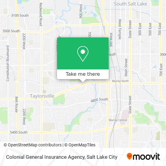 Colonial General Insurance Agency map