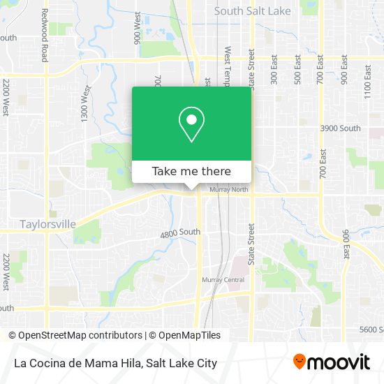 La Cocina de Mama Hila map