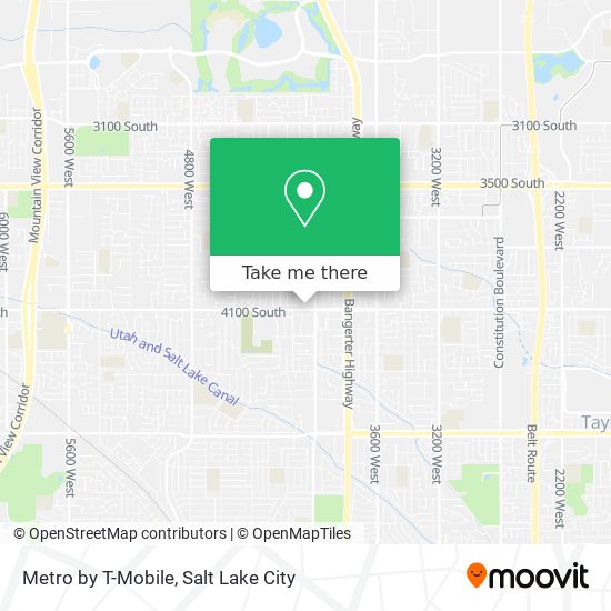 Mapa de Metro by T-Mobile