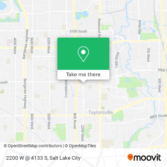 2200 W @ 4133 S map