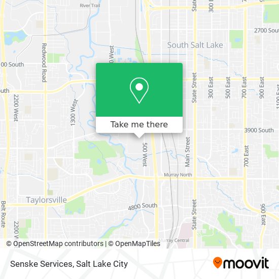Senske Services map
