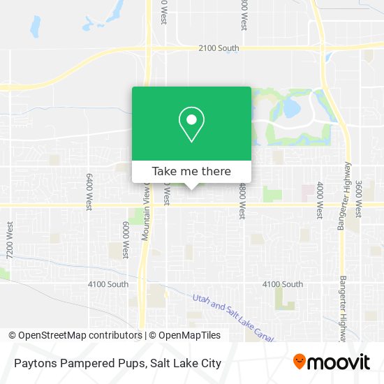 Paytons Pampered Pups map
