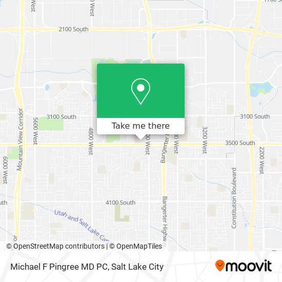 Mapa de Michael F Pingree MD PC