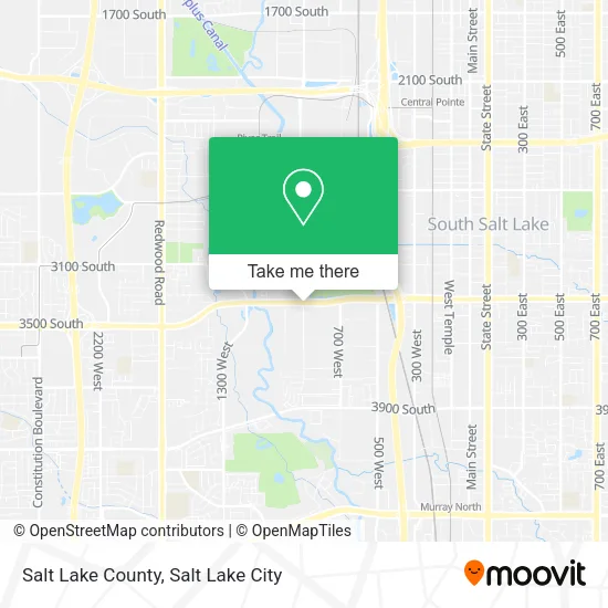 Salt Lake County map