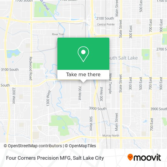 Four Corners Precision MFG map