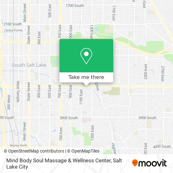 Mapa de Mind Body Soul Massage & Wellness Center