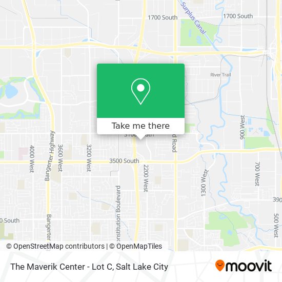 Mapa de The Maverik Center - Lot C