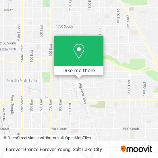 Forever Bronze Forever Young map