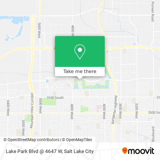 Mapa de Lake Park Blvd @ 4647 W