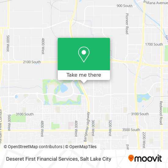 Deseret First Financial Services map