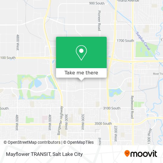 Mapa de Mayflower TRANSIT