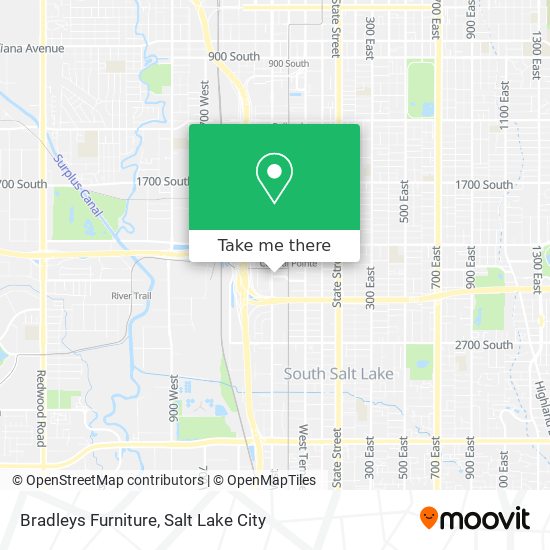 Mapa de Bradleys Furniture