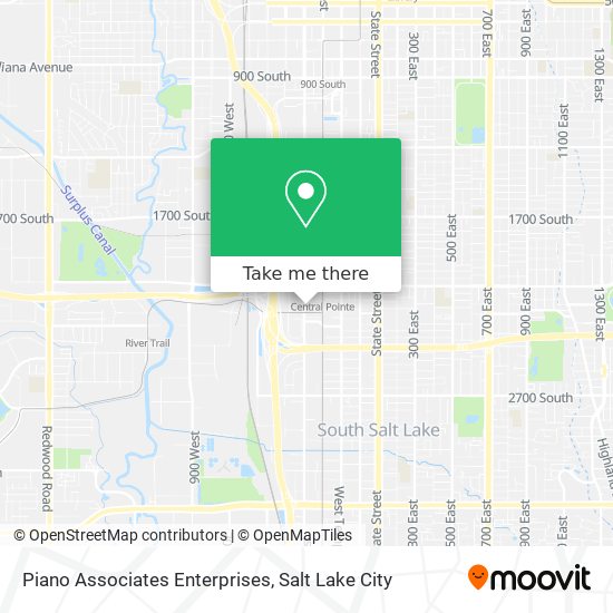 Piano Associates Enterprises map