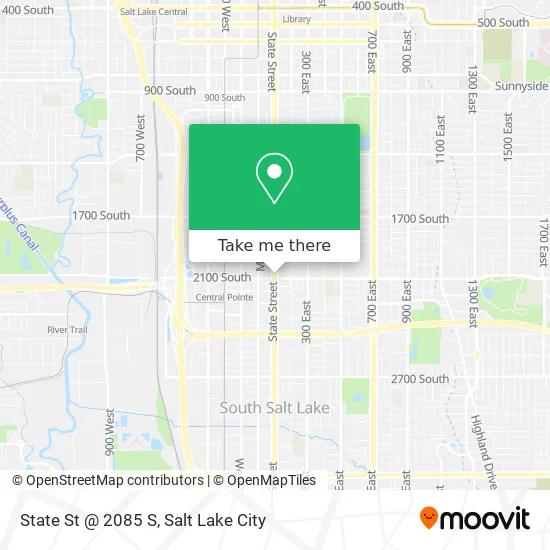 Mapa de State St @ 2085 S