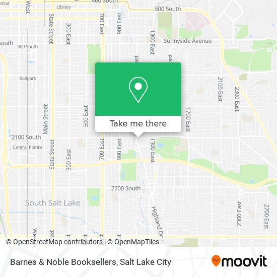 Barnes & Noble Booksellers map