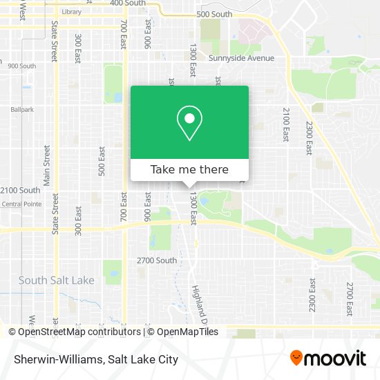 Sherwin-Williams map