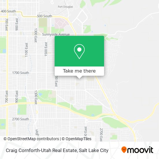 Mapa de Craig Cornforth-Utah Real Estate