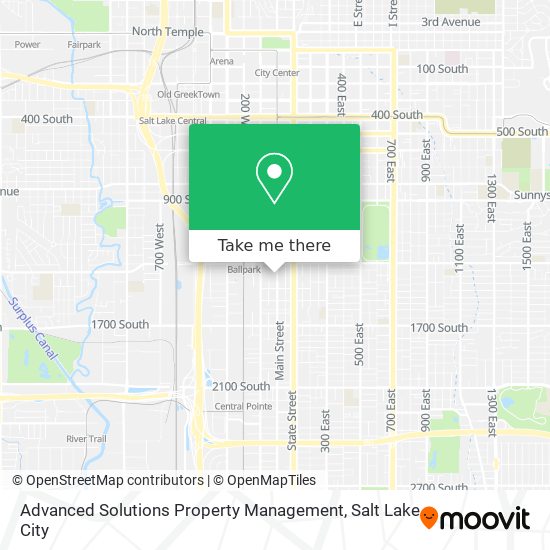 Advanced Solutions Property Management map