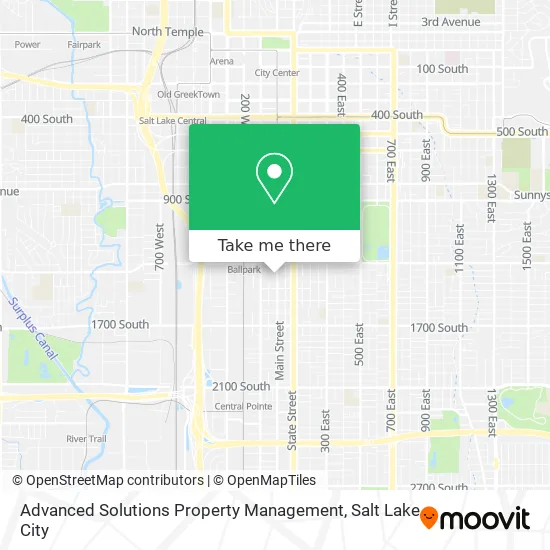 Mapa de Advanced Solutions Property Management