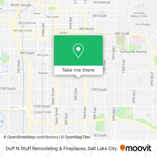 Mapa de Duff N Stuff Remodeling & Fireplaces