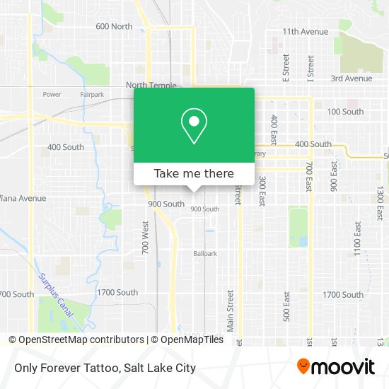 Only Forever Tattoo map
