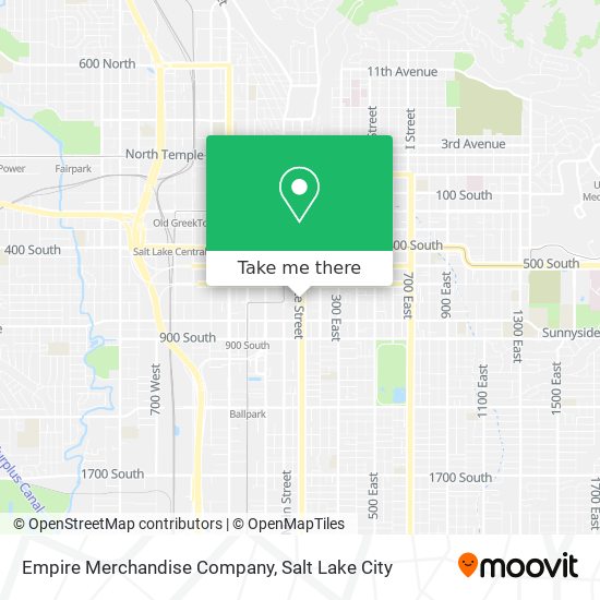 Mapa de Empire Merchandise Company