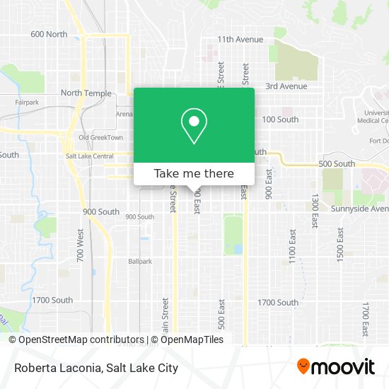 Roberta Laconia map