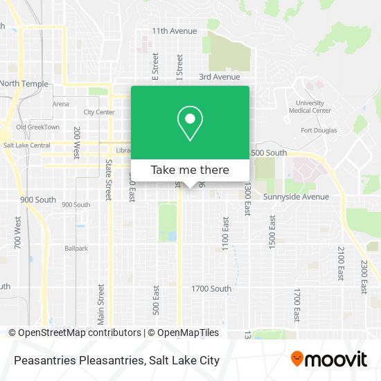 Peasantries Pleasantries map