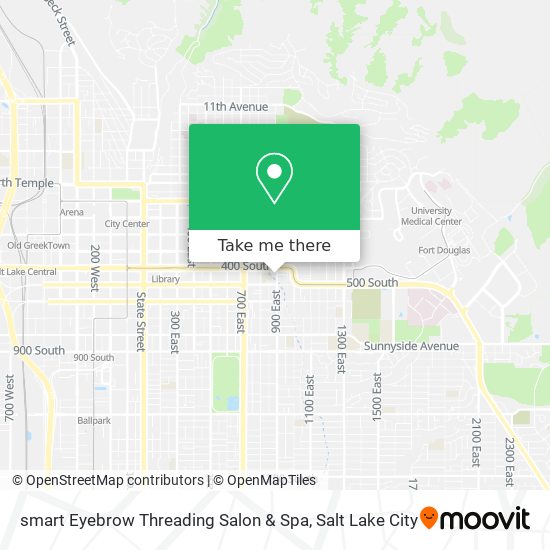 smart Eyebrow Threading Salon & Spa map