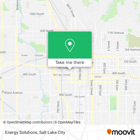 Energy Solutions map