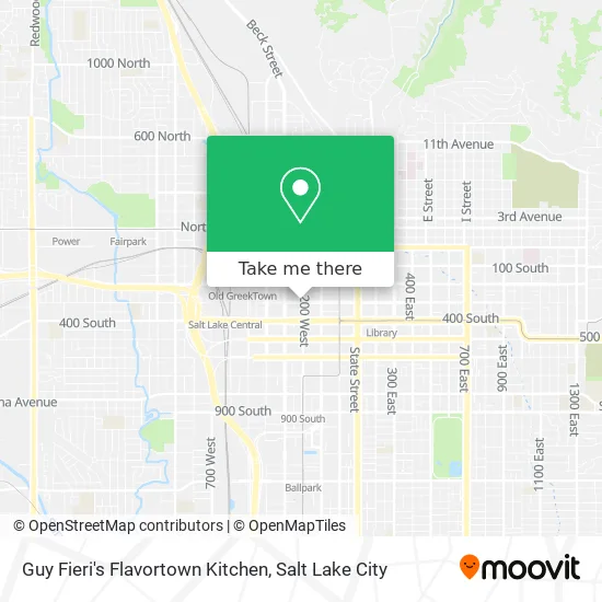Guy Fieri's Flavortown Kitchen map