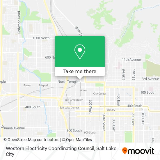 Mapa de Western Electricity Coordinating Council