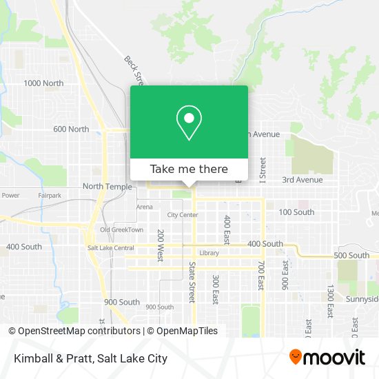 Kimball & Pratt map