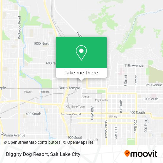 Mapa de Diggity Dog Resort