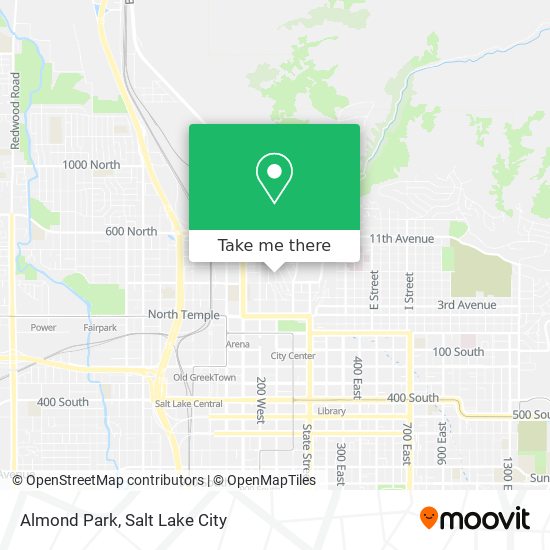 Almond Park map