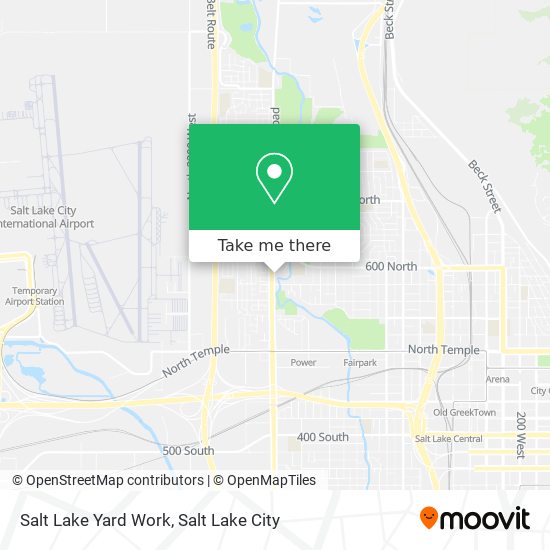 Salt Lake Yard Work map