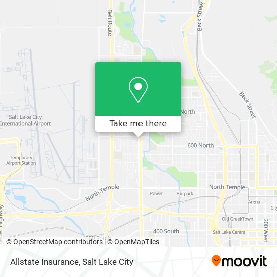 Allstate Insurance map