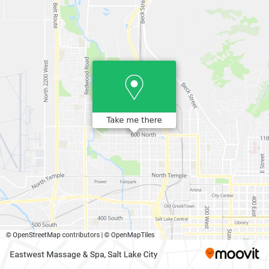 Eastwest Massage & Spa map