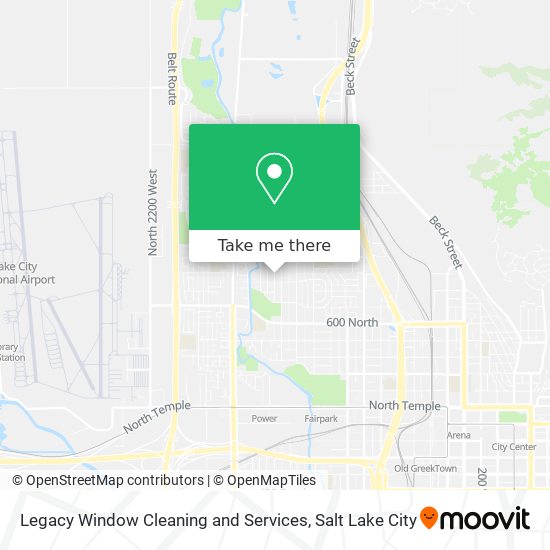 Mapa de Legacy Window Cleaning and Services