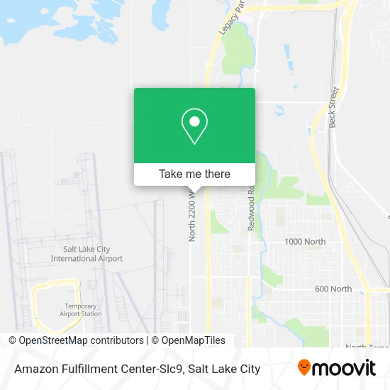 Mapa de Amazon Fulfillment Center-Slc9