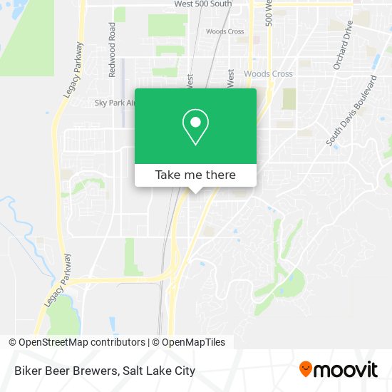 Biker Beer Brewers map