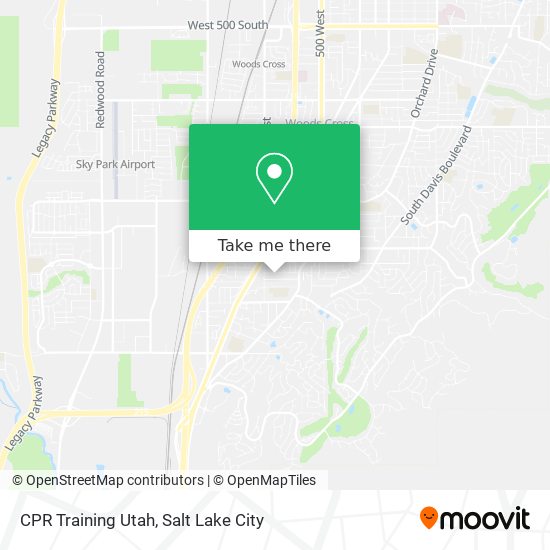 CPR Training Utah map