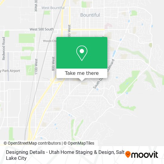 Designing Details - Utah Home Staging & Design map