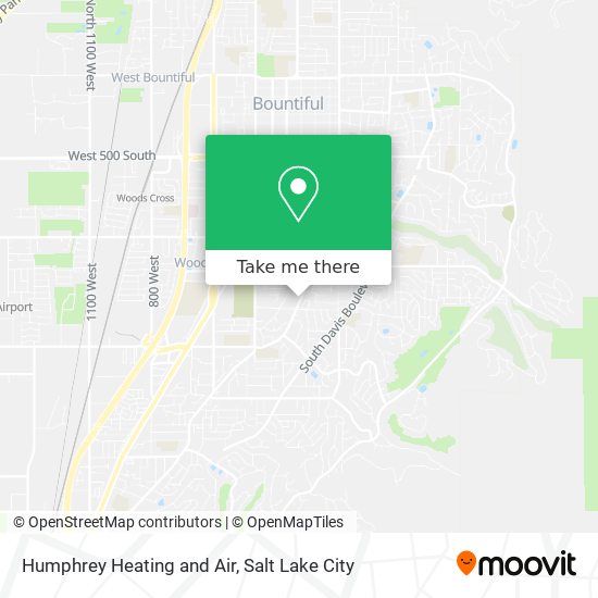 Humphrey Heating and Air map