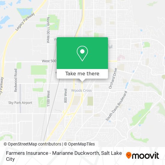 Farmers Insurance - Marianne Duckworth map