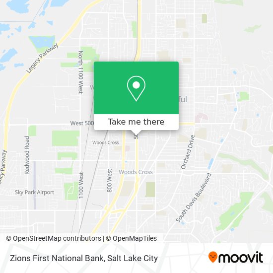 Mapa de Zions First National Bank