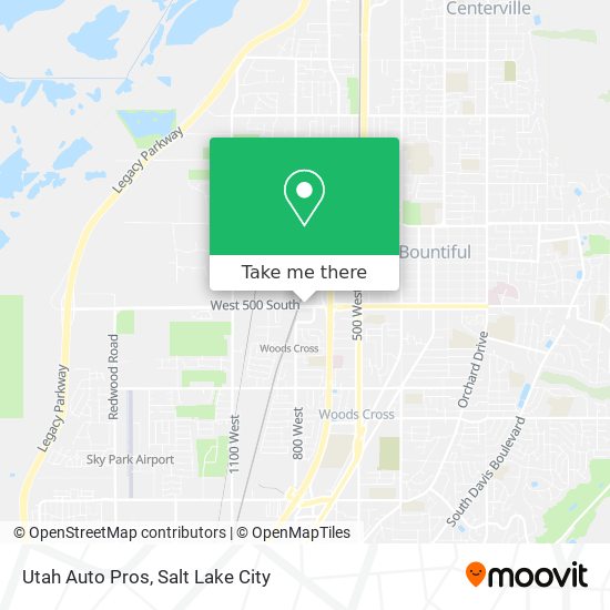 Utah Auto Pros map