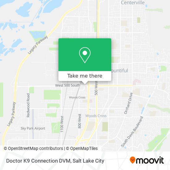 Doctor K9 Connection DVM map