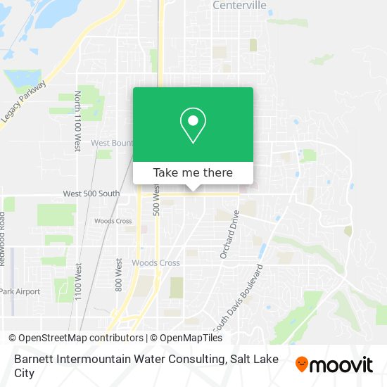 Mapa de Barnett Intermountain Water Consulting