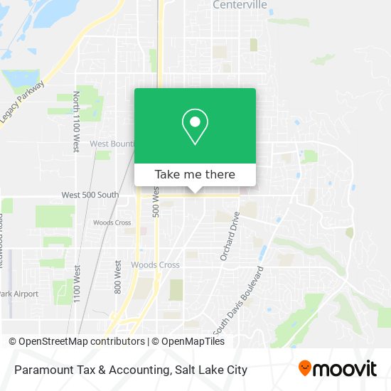 Paramount Tax & Accounting map